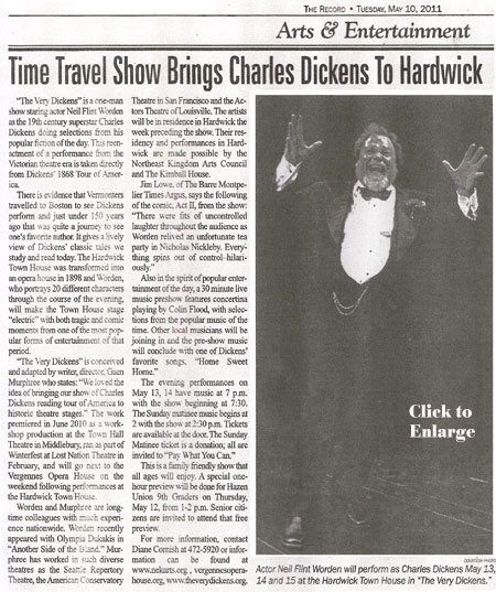 Neil Worden in The Very Dickens!